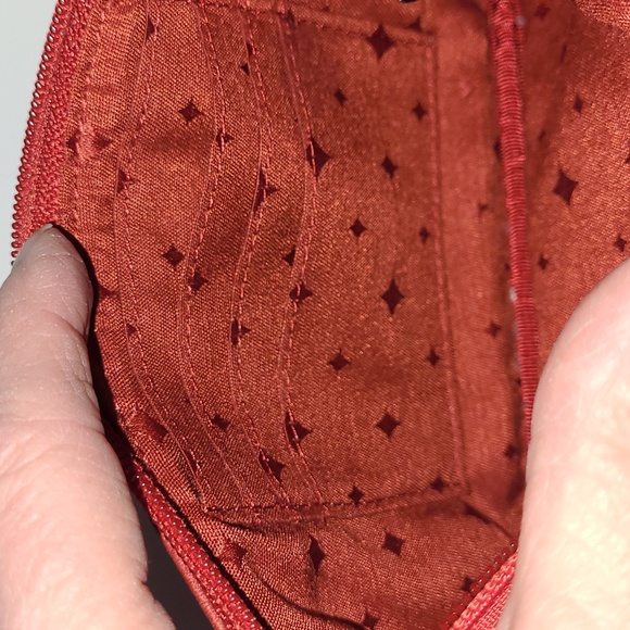 Fossil red leather wristlet - Picture 6 of 6